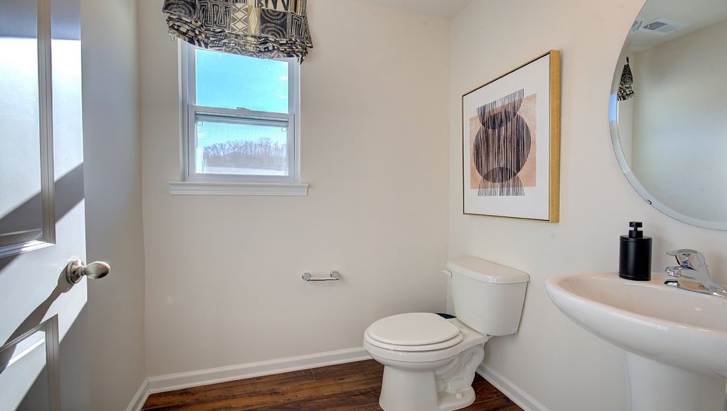 Furnished interior view inside a new home in Wildbrook Village Townhomes, Waynesville (Image 14). Furnished interior view inside a new home in Wildbrook Village Townhomes, Waynesville (Image 14).