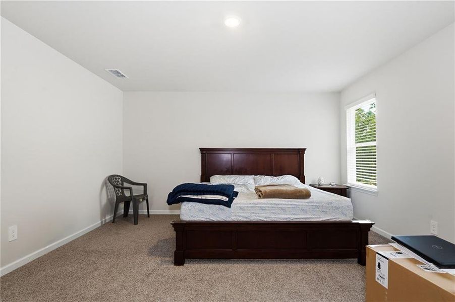 Furnished interior view inside a new home in Vistas at Towne Mill, Canton (Image 47).