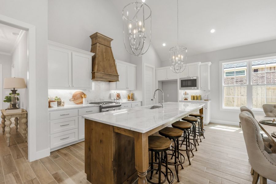 Representative furnished interior of a home built from the The Maggie by Reece Homes in Traditions, Bryan (Image 9).