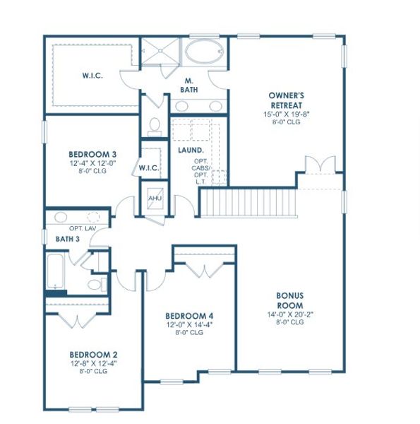 2D floor plan layout of this home in Mirada, San Antonio, FL (Image 5). 2D floor plan layout of this home in Mirada, San Antonio, FL (Image 5).