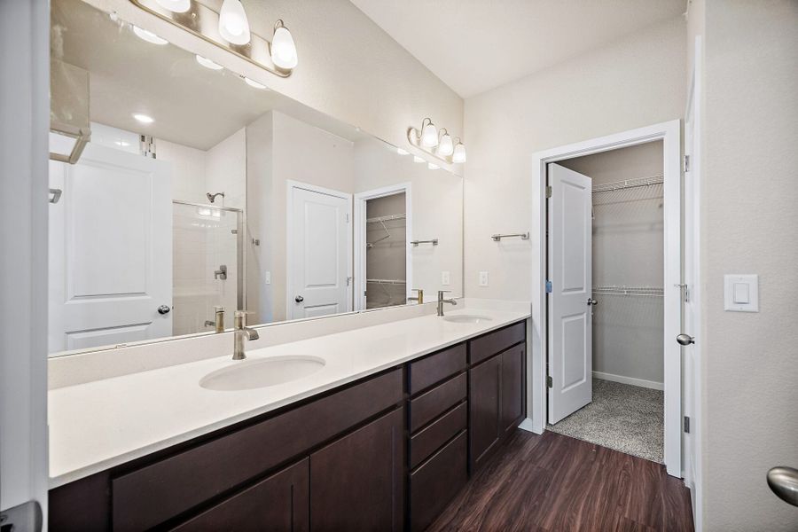 Furnished interior view inside a new home in Aspen Ranch, Fountain (Image 13).