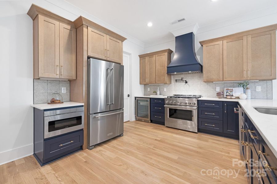 Furnished interior view inside a new home in , Charlotte (Image 7).