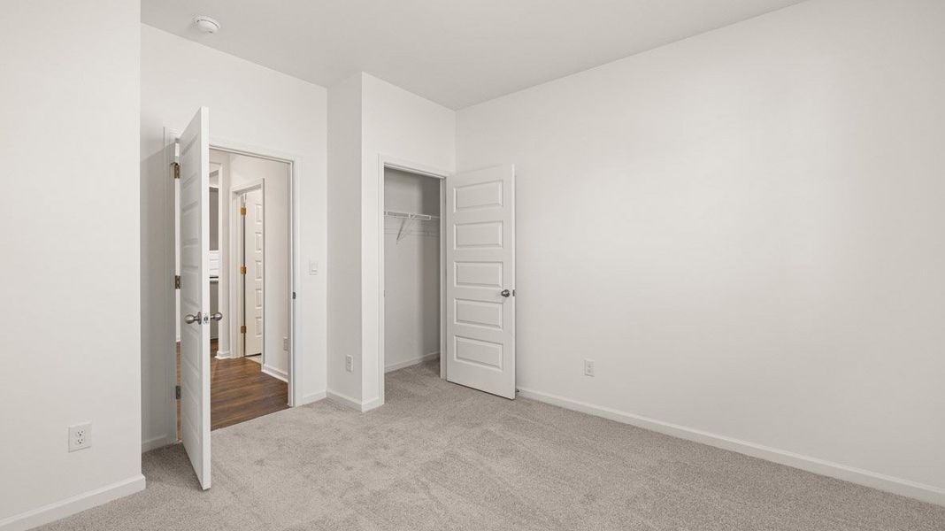 Spacious, unfurnished interior of a new home in The Abbey at Trolley Run Station, Aiken (Image 18). Spacious, unfurnished interior of a new home in The Abbey at Trolley Run Station, Aiken (Image 18).