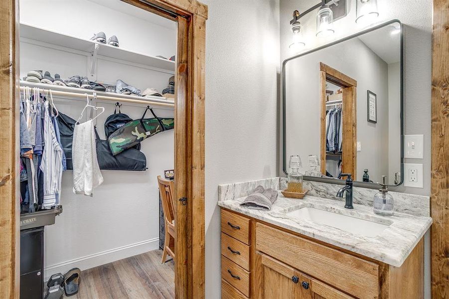 Furnished interior view inside a new home in , Blum (Image 11).