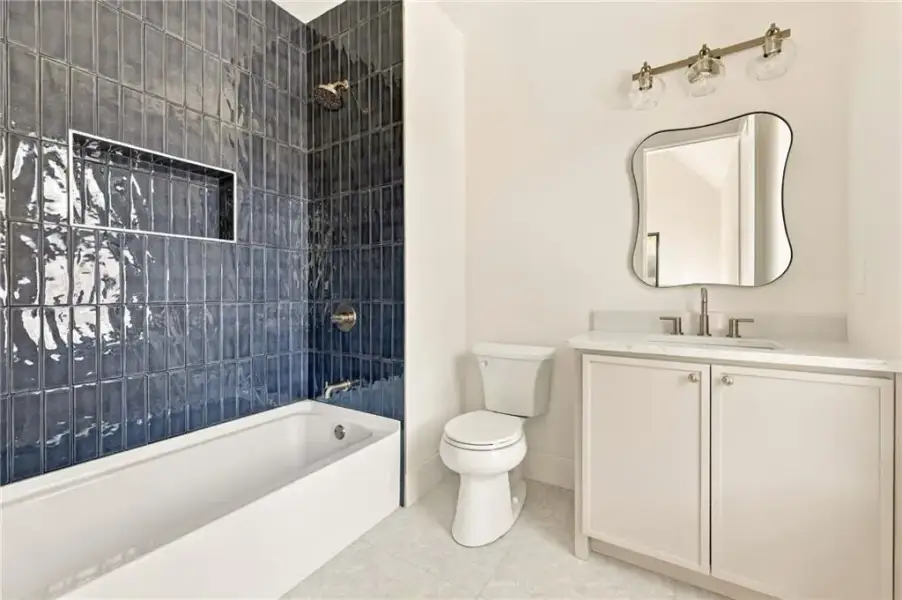 Furnished interior view inside a new home in , Sandy Springs (Image 11).