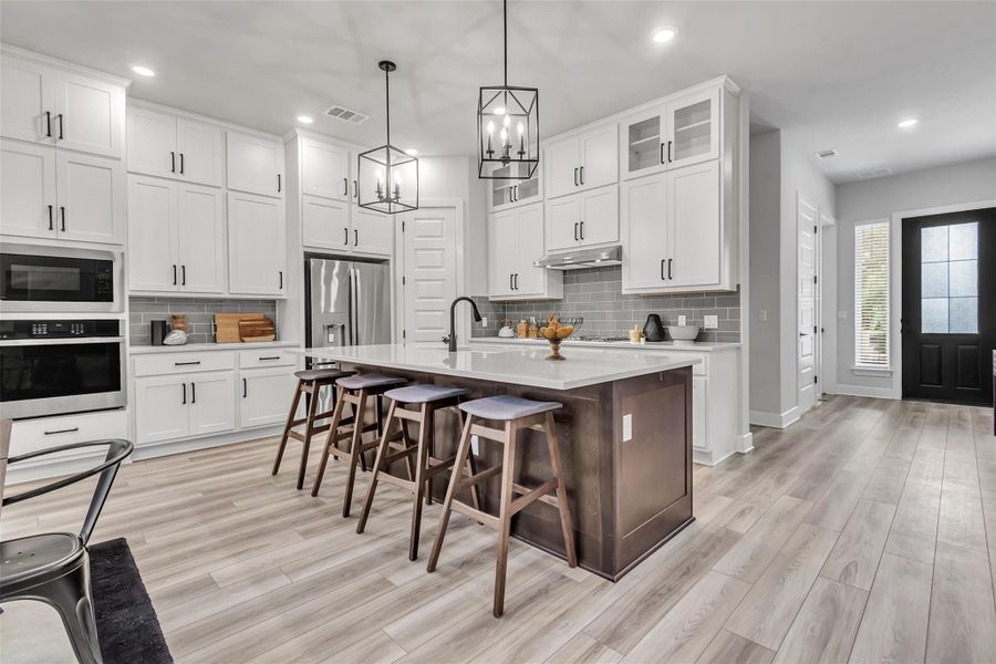 Furnished interior view inside a new home in , Austin (Image 15).