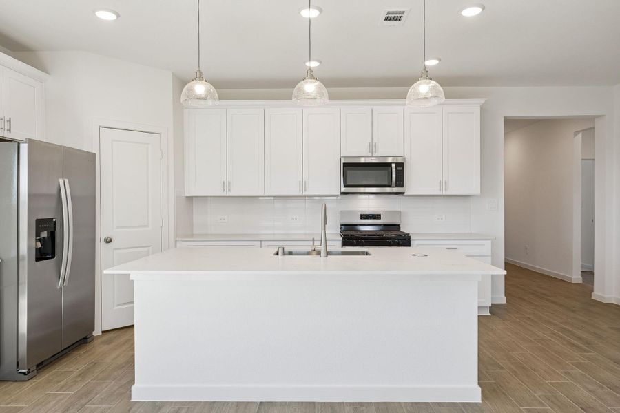 Furnished interior view inside a new home in Montgomery Bend, Montgomery (Image 8).