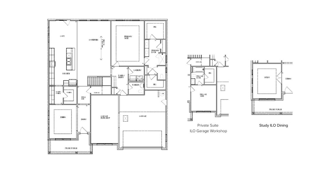 2D floor plan layout for the Sanctuary II by DRB Homes in Richvale Estates, Fairview, TN (Image 3). 2D floor plan layout for the Sanctuary II by DRB Homes in Richvale Estates, Fairview, TN (Image 3).
