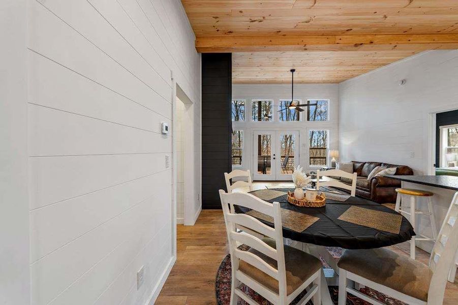 Furnished interior view inside a new home in , Morganton (Image 9).
