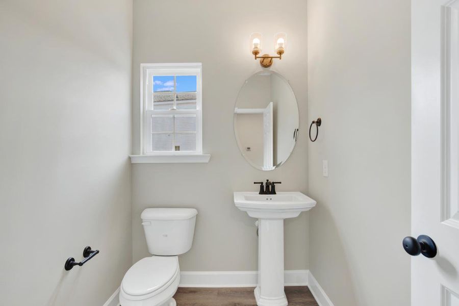Oscar Mulberry Floor Plan | Main Level Powder Room