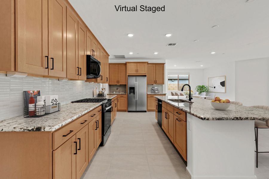 Furnished interior view inside a new home in Montelena, Marana (Image 5).