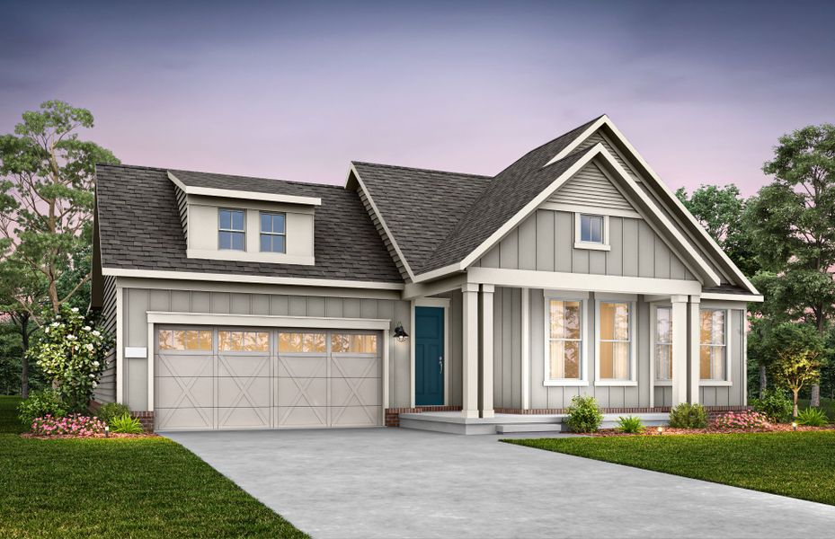 Representative exterior photo of a completed home built from the Boling by Pulte Homes in Indigo Bay, Myrtle Beach, SC (Image 1). Representative exterior photo of a completed home built from the Boling by Pulte Homes in Indigo Bay, Myrtle Beach, SC (Image 1).