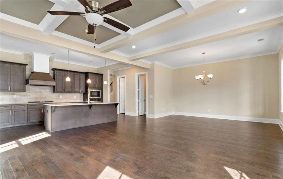 Spacious, unfurnished interior of a new home in Trove, Watkinsville (Image 6).