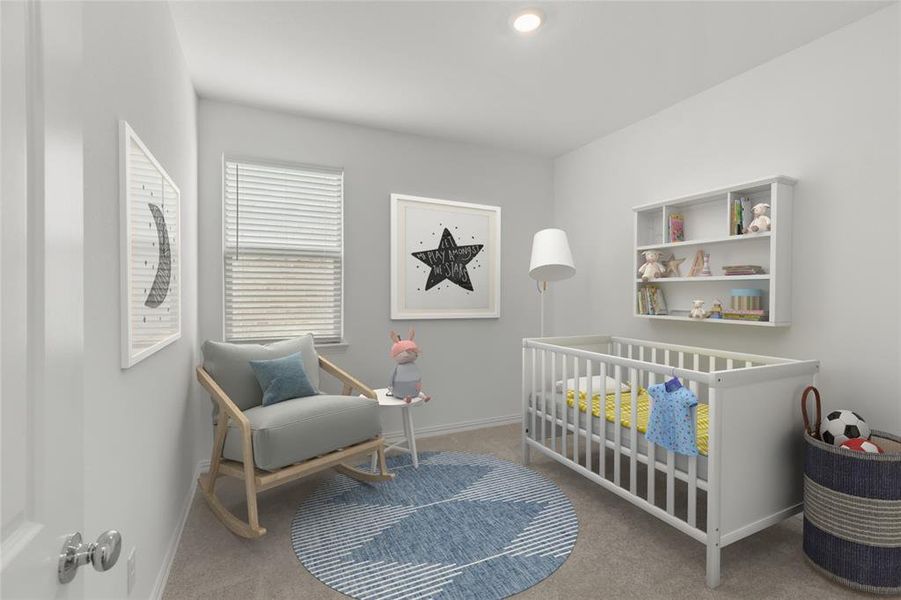 Furnished interior view inside a new home in , McKinney (Image 29).