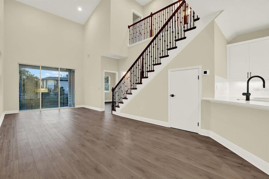 Spacious, unfurnished interior of a new home in The Towns At Long Bayou, Seminole (Image 23).