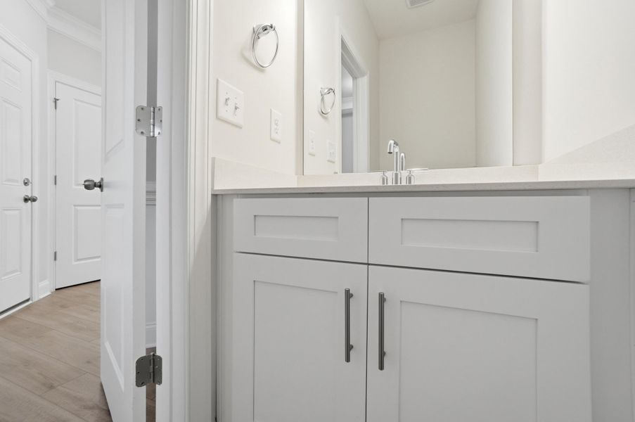 Furnished interior view inside a new home in Harrisburg Village Townhomes, Harrisburg (Image 16).