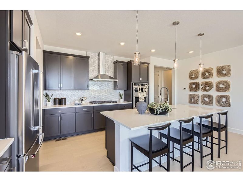 Furnished interior view inside a new home in Farmstead, Berthoud (Image 7).
