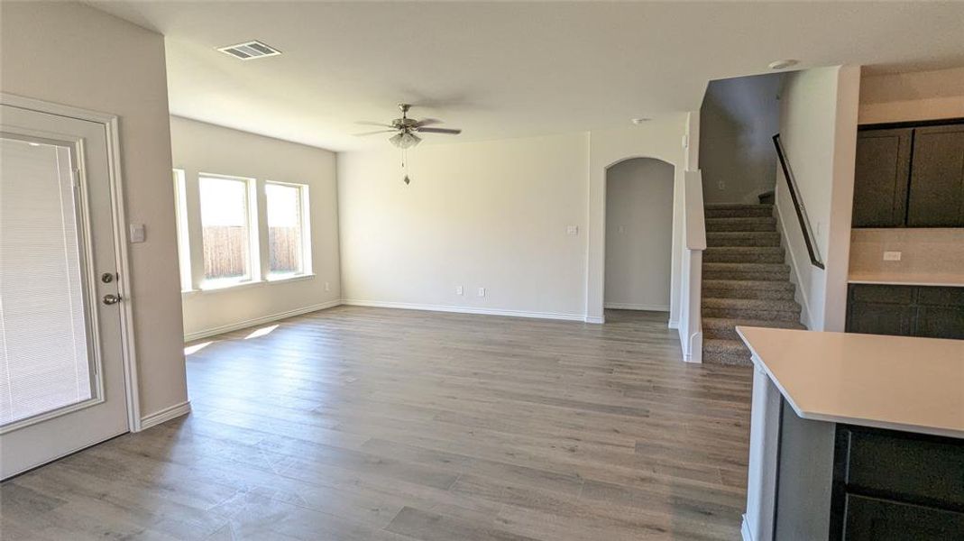 Spacious, unfurnished interior of a new home in Trailstone, Caddo Mills (Image 13). Spacious, unfurnished interior of a new home in Trailstone, Caddo Mills (Image 13).
