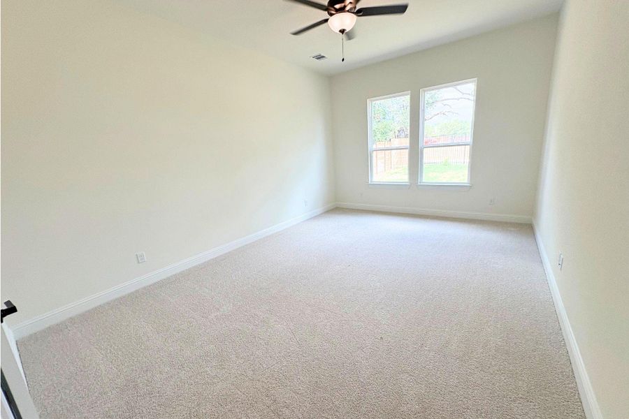 High vaulted ceilings and plush carpeting create a spacious, comfortable retreat. High vaulted ceilings and plush carpeting create a spacious, comfortable retreat.