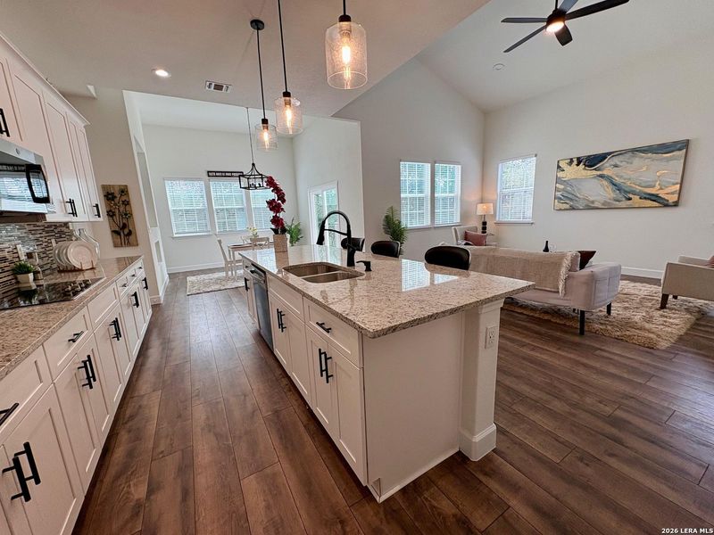 Furnished interior view inside a new home in , Spring Branch (Image 14).
