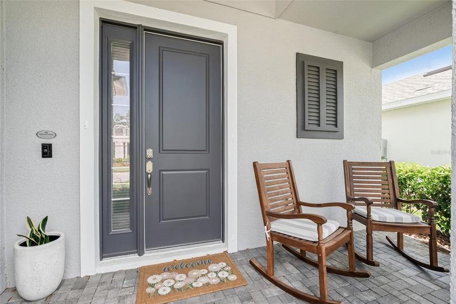 Exterior details and patio area of a home in Summerbrooke, Mount Dora (Image 27). Exterior details and patio area of a home in Summerbrooke, Mount Dora (Image 27).