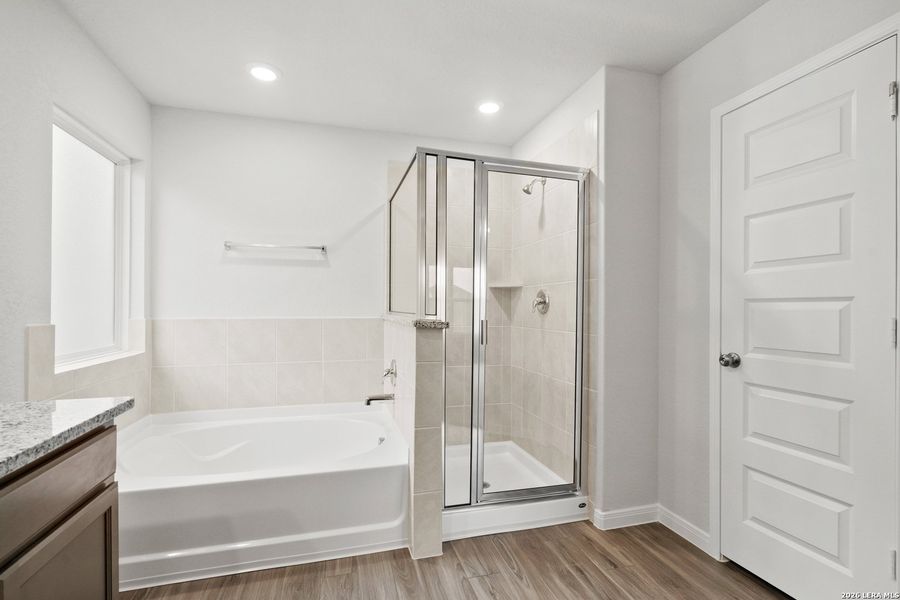 Furnished interior view inside a new home in Swenson Heights, Seguin (Image 7).