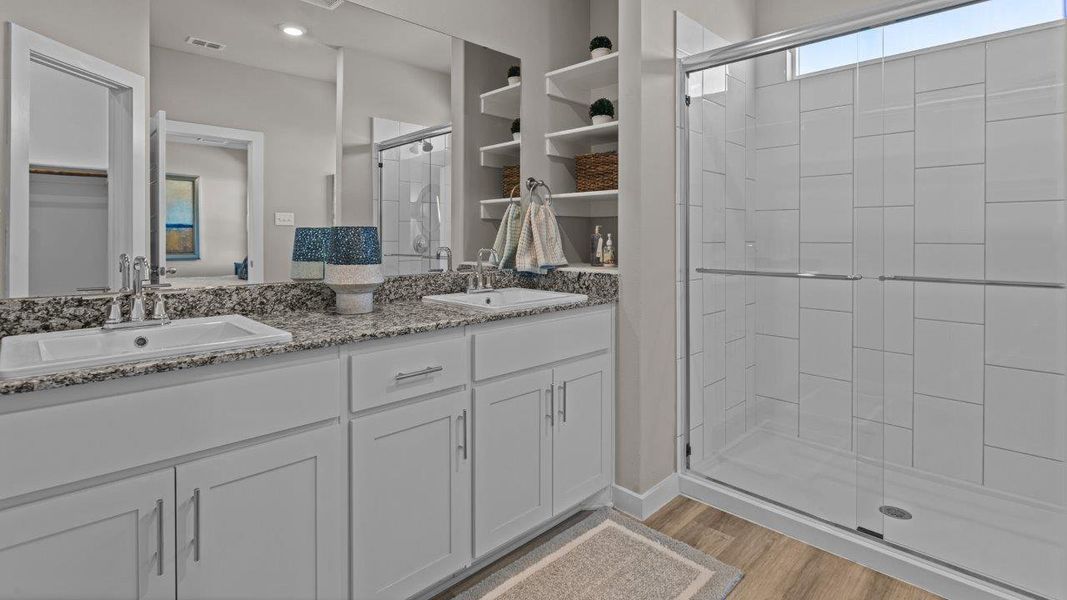 Furnished interior view inside a new home in Heritage Parks, Abilene (Image 11).