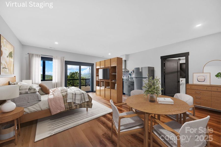 Virtual Staging - Studio Apartment