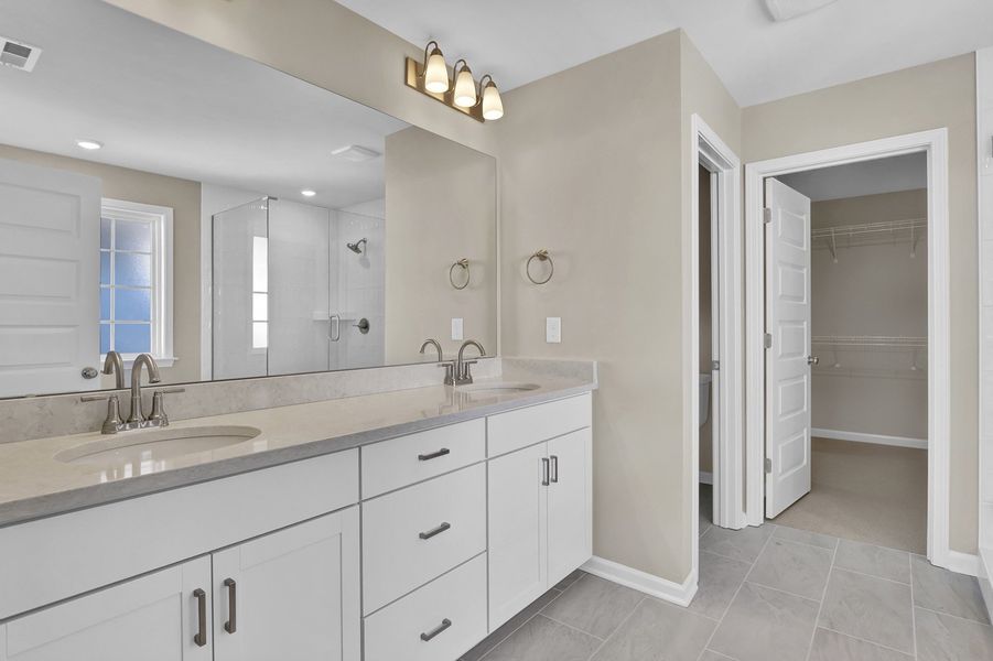 Furnished interior view inside a new home in Grand Park, Leland (Image 8).