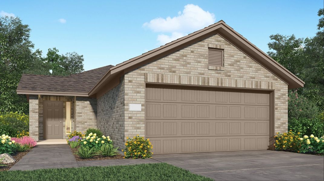 Brook II exterior rendering