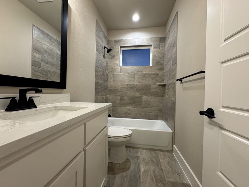 Furnished interior view inside a new home in Coyote Crossing, Godley (Image 7). Furnished interior view inside a new home in Coyote Crossing, Godley (Image 7).