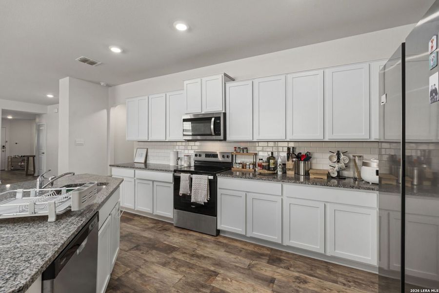 Furnished interior view inside a new home in The Canyons at Amhurst, San Antonio (Image 18).