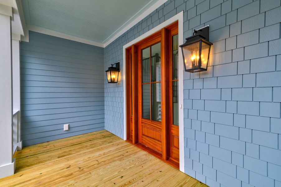 Exterior details and patio area of a home in , Johns Island (Image 39). Exterior details and patio area of a home in , Johns Island (Image 39).