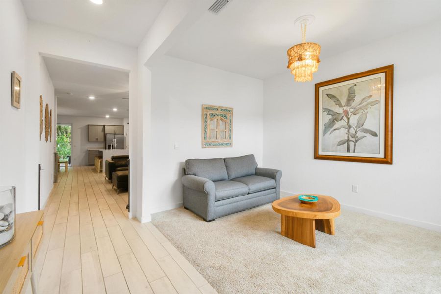 Furnished interior view inside a new home in Reserve at Jupiter, Jupiter (Image 42).