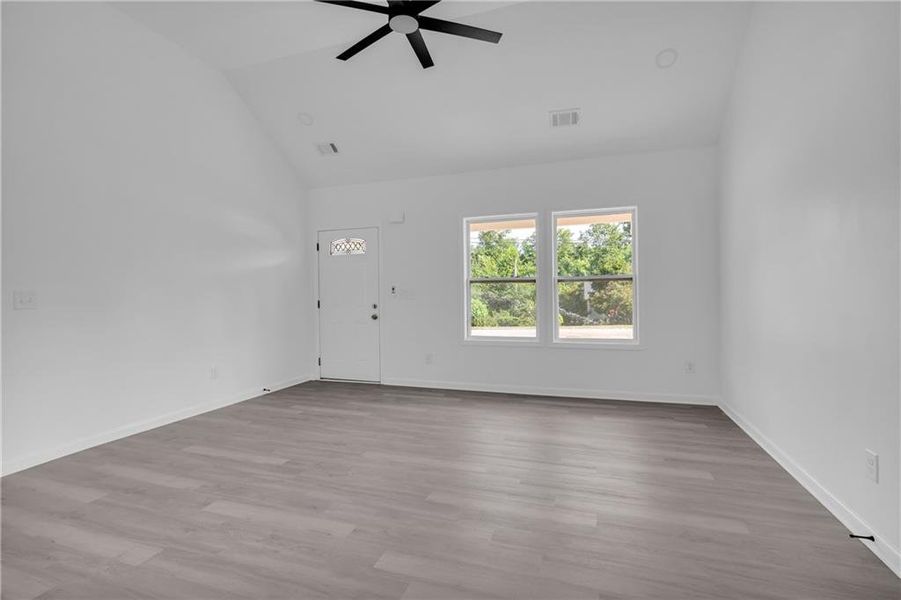Spacious, unfurnished interior of a new home in , Conyers (Image 33). Spacious, unfurnished interior of a new home in , Conyers (Image 33).