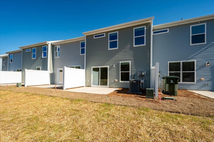 Exterior details and patio area of a home in The Landings at Montague, Goose Creek (Image 27).