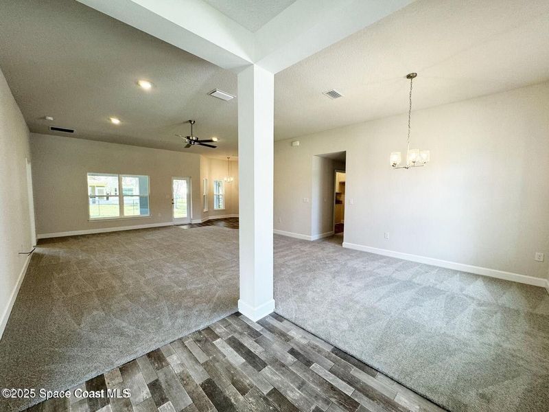 Spacious, unfurnished interior of a new home in Sebastian Highlands, Sebastian (Image 13).