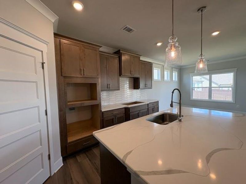 Furnished interior view inside a new home in Garland Meadows, Cartersville (Image 7).