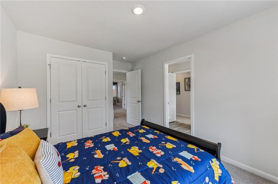 Furnished interior view inside a new home in The Hills at Cedar Creek, Winder (Image 4).