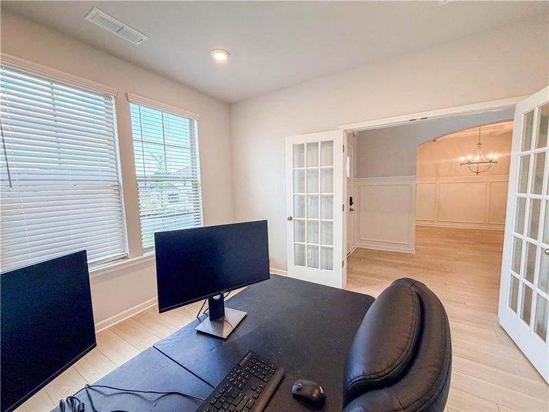Furnished interior view inside a new home in , Stockbridge (Image 72).