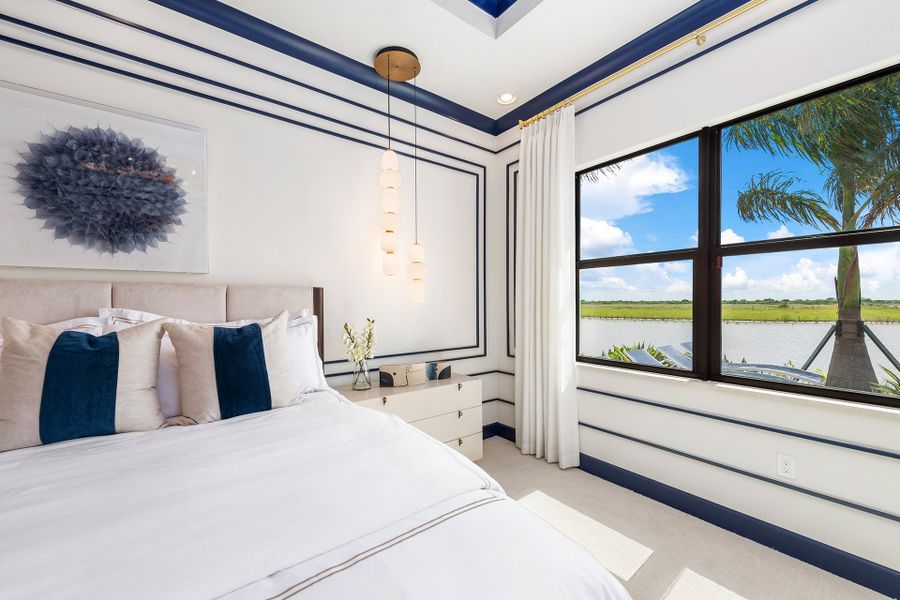 Representative furnished interior of a home built from the Tivoli by GL Homes in Valencia Parc at Riverland, Port St. Lucie (Image 19).