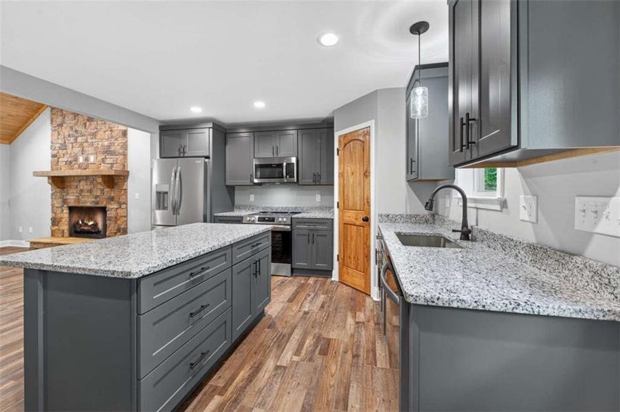 Furnished interior view inside a new home in , Ellijay (Image 6). Furnished interior view inside a new home in , Ellijay (Image 6).