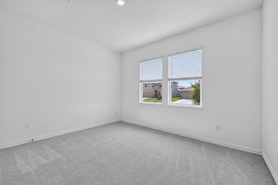 Spacious, unfurnished interior of a new home in River Ridge, Crandall (Image 23). Spacious, unfurnished interior of a new home in River Ridge, Crandall (Image 23).