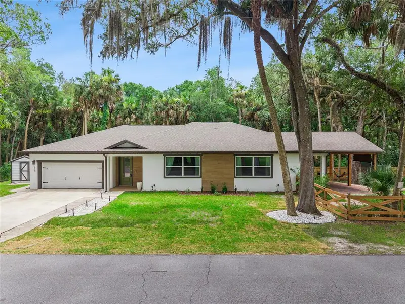 Exterior details and patio area of a home in , Debary (Image 3). Exterior details and patio area of a home in , Debary (Image 3).