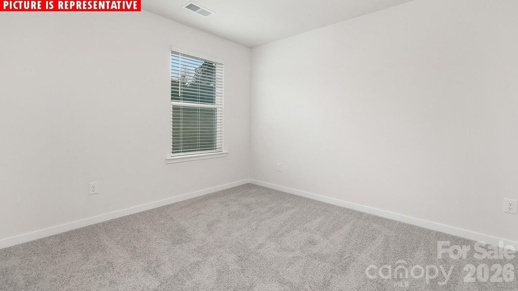 Spacious, unfurnished interior of a new home in Cardinal Creek, Charlotte (Image 18).