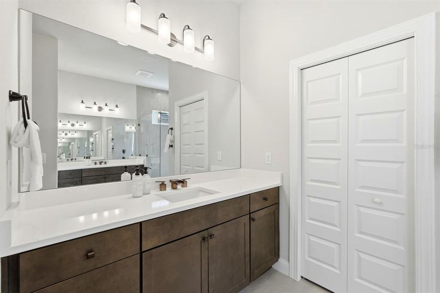 Furnished interior view inside a new home in , Palm Coast (Image 52).