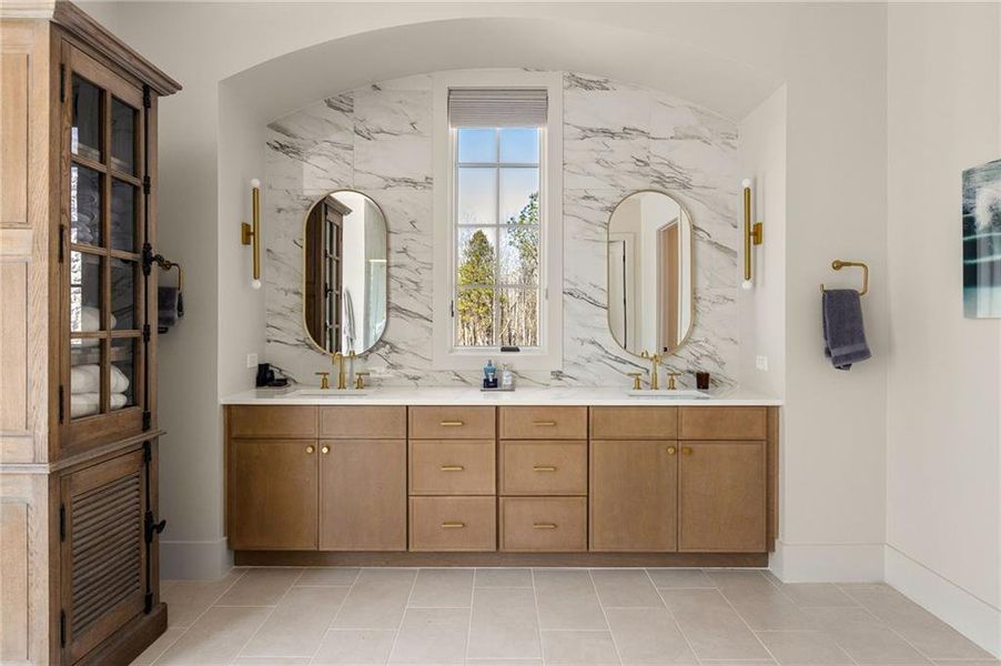 Furnished interior view inside a new home in , Chattahoochee Hills (Image 15).