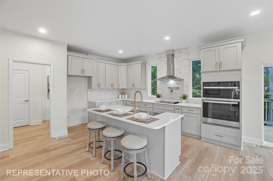 Furnished interior view inside a new home in , Mooresville (Image 8).
