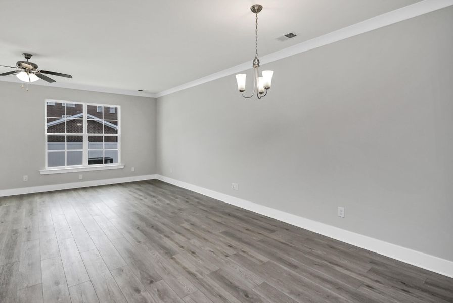 Spacious, unfurnished interior of a new home in Lake Carolina Townhomes, Columbia (Image 28).