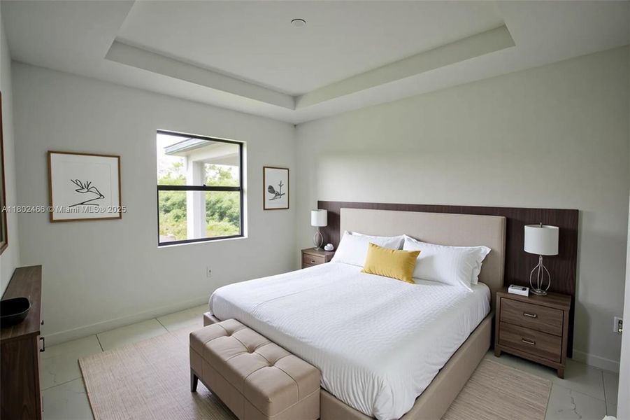 Furnished interior view inside a new home in , Labelle (Image 11).